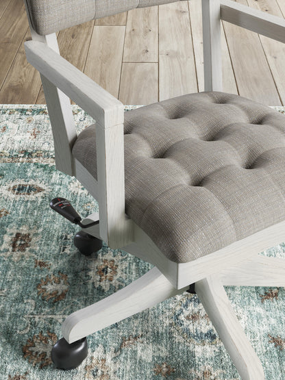 Robbinsdale Home Office Desk Chair - H742-01A - finish or detail (supplier image 8)