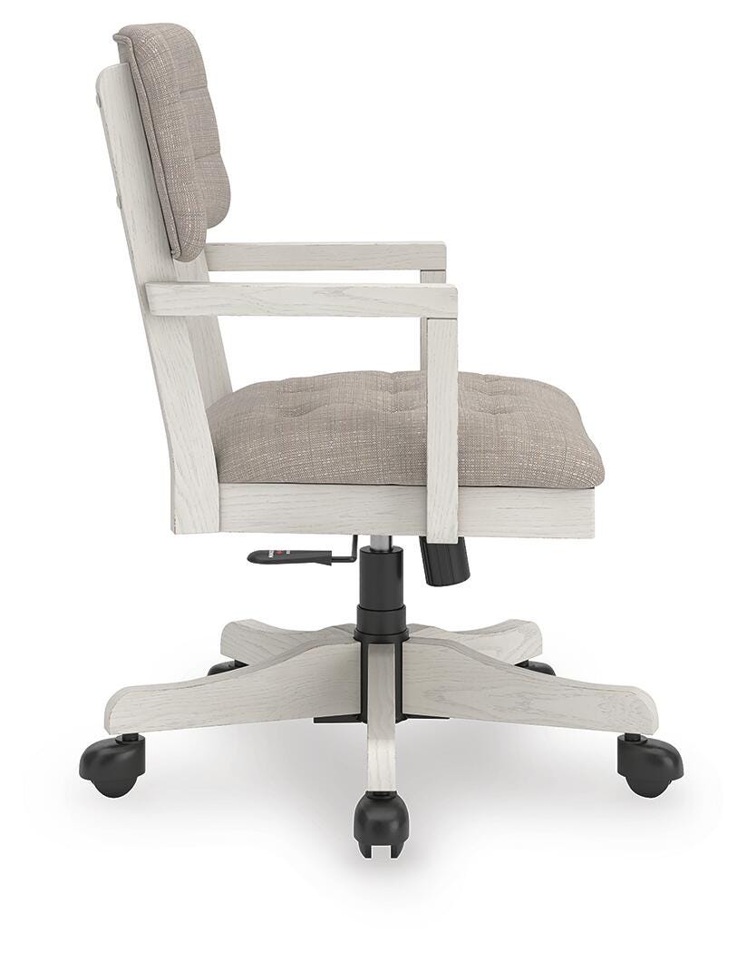 Robbinsdale Home Office Desk Chair - H742-01A - product view or room setting; only chair included (supplier image 7)