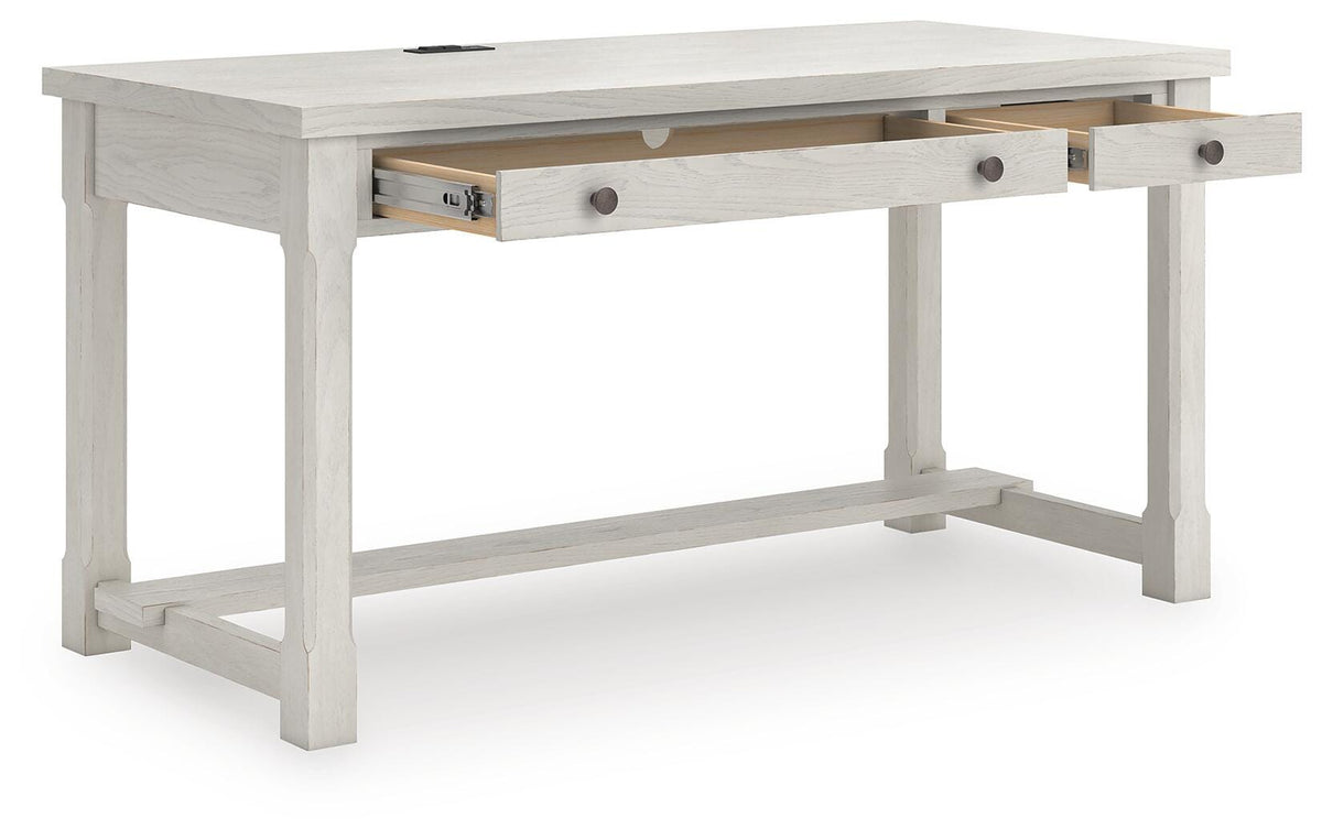 Robbinsdale Home Office Desk - H742-34 - product view or room setting; only desk included (supplier image 4)