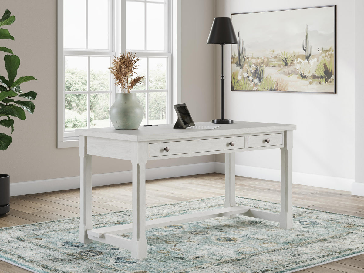 Robbinsdale Home Office Desk - H742-34 - product view or room setting; only desk included (supplier image 2)