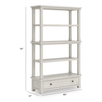 Robbinsdale 75" Bookcase - H742-70 - approximate manufacturer dimensions (supplier image 10)