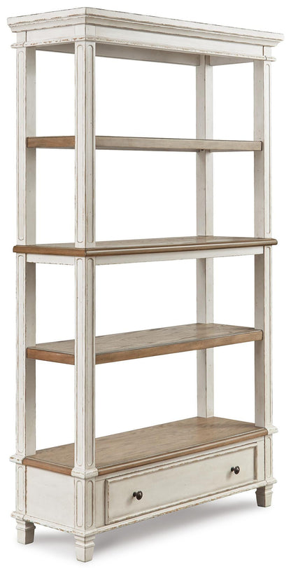 Realyn 75" Bookcase - H743-70 - product view or room setting; only bookcase included (supplier image 1)