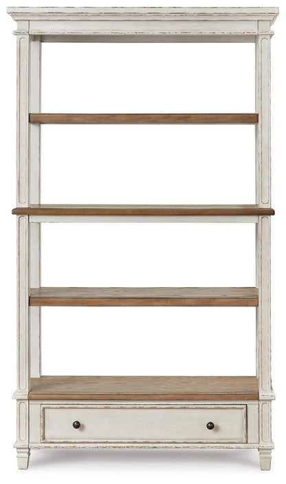 Realyn 75" Bookcase - H743-70 - product view or room setting; only bookcase included (supplier image 3)