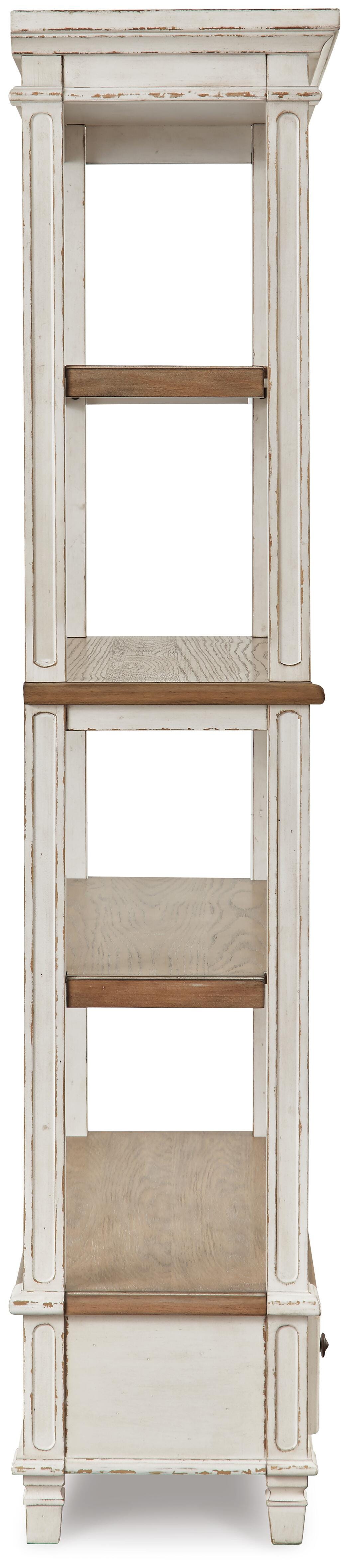 Realyn 75" Bookcase - H743-70 - product view or room setting; only bookcase included (supplier image 5)