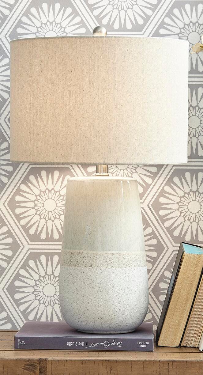 Shavon Table Lamps (Set of 2) - L100724X2 - product view or room setting; set of 2; individual included-item views (supplier image 1)