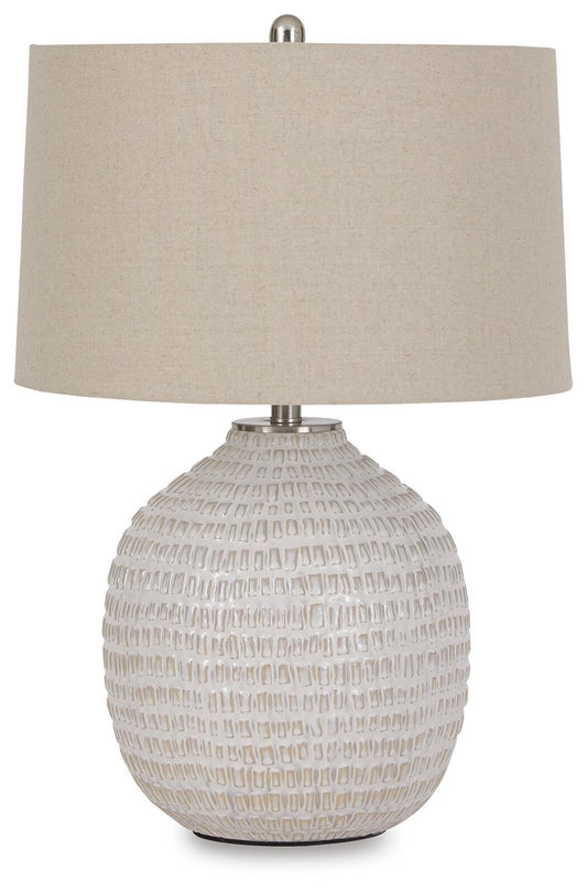 Jamon Table Lamp - L100764 - product view or room setting; only table lamp included (supplier image 1)