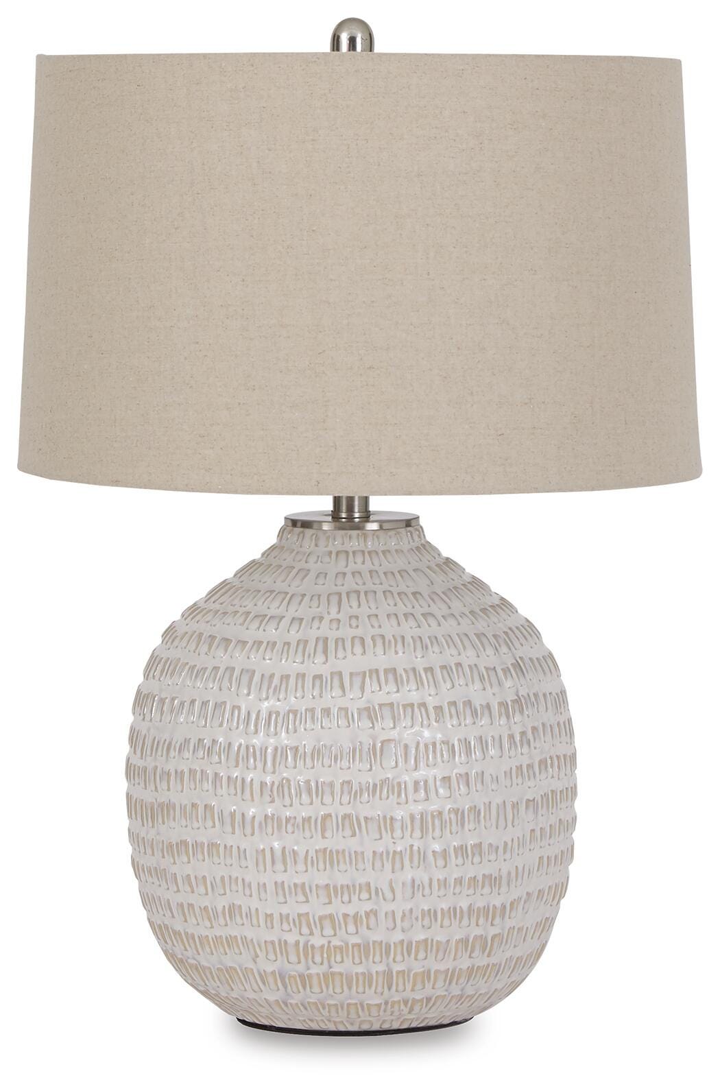 Jamon Table Lamps (Set of 2) - L100764X2 - product view or room setting; set of 2; individual included-item views (supplier image 3)