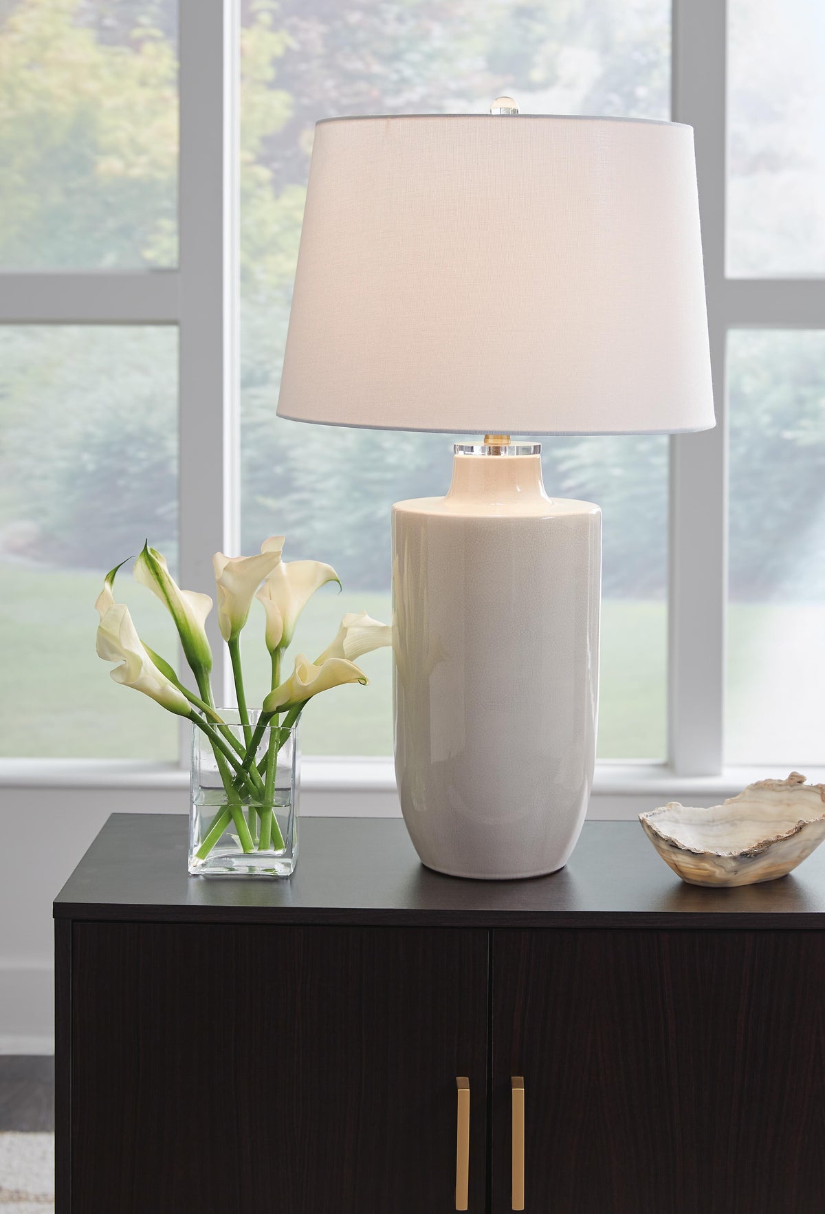 Cylener Table Lamps (Set of 2) - L100794X2 - product view or room setting; set of 2; individual included-item views (supplier image 1)