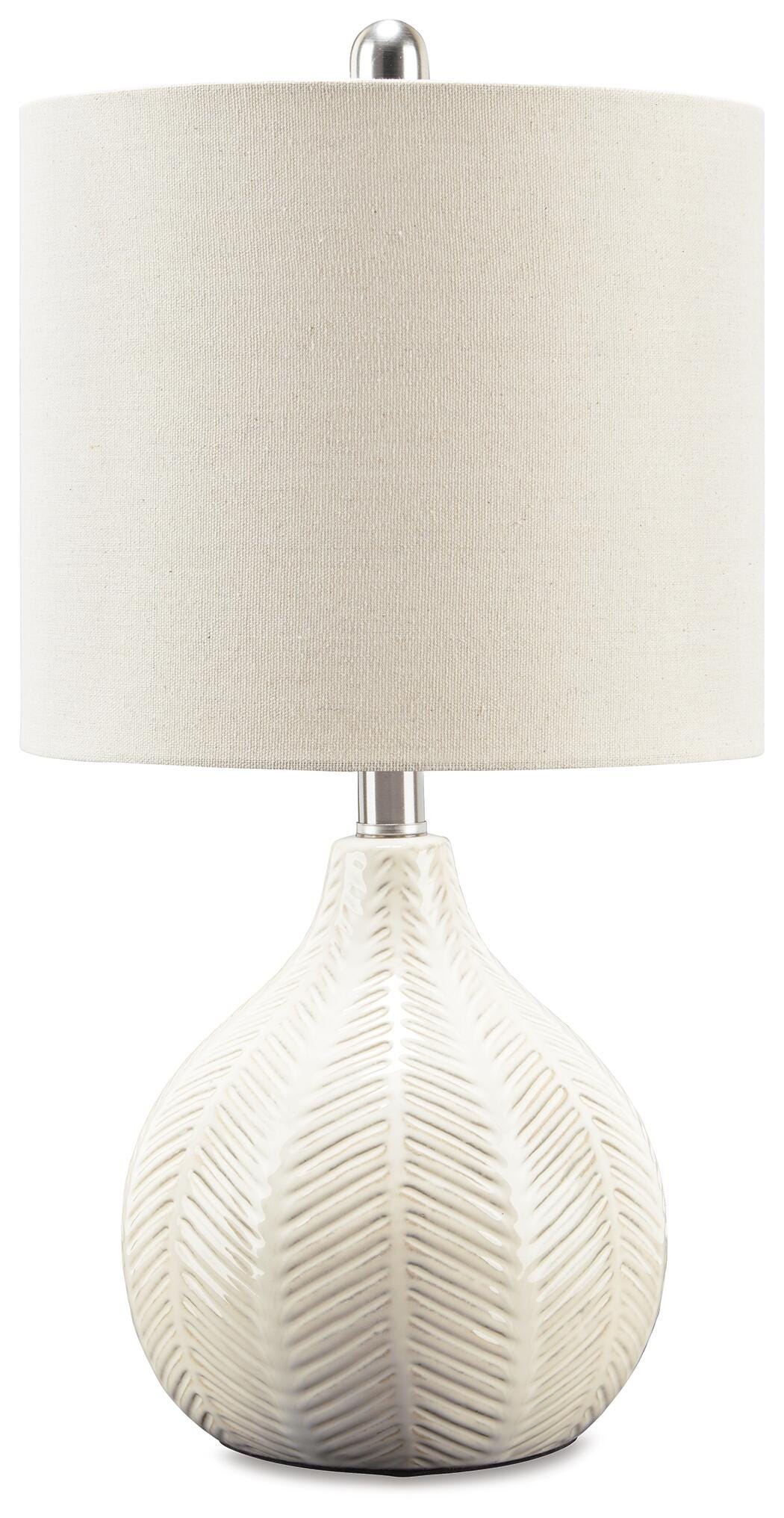 Rainermen Table Lamps (Set of 2) - L180024X2 - product view or room setting; set of 2; individual included-item views (supplier image 4)