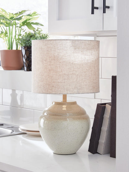 Waldish Table Lamp - L200204 - product view or room setting; only table lamp included (supplier image 2)