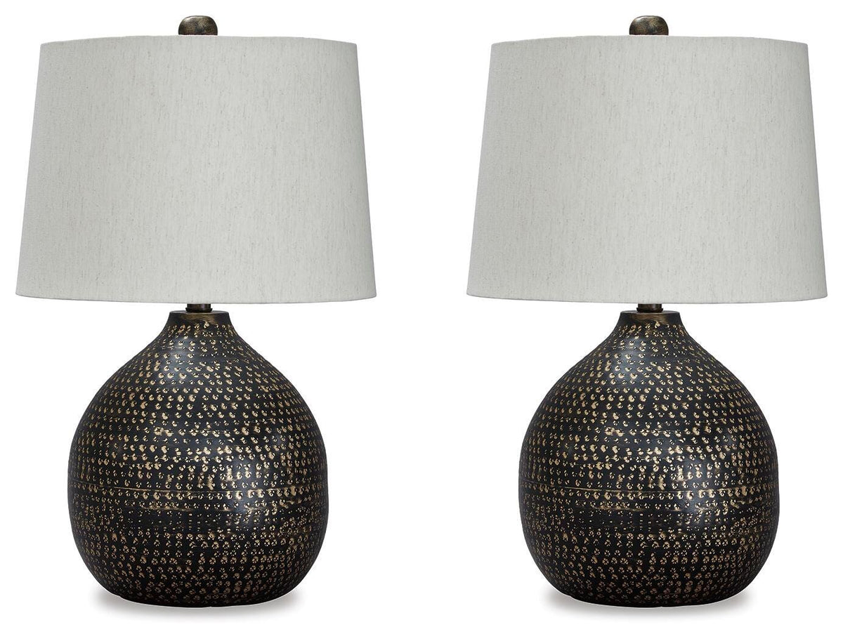 Maire Table Lamps (Set of 2) - L207294X2 - product view or room setting; set of 2; individual included-item views (supplier image 2)