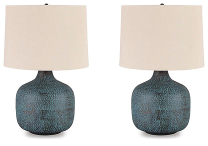 Malthace Table Lamps (Set of 2) - L207304X2 - product view or room setting; set of 2; individual included-item views (supplier image 2)