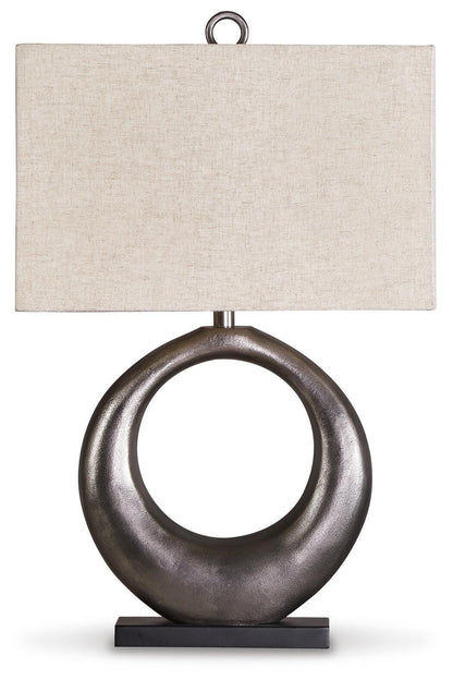Saria Table Lamp - L207394 - product view or room setting; only table lamp included (supplier image 1)