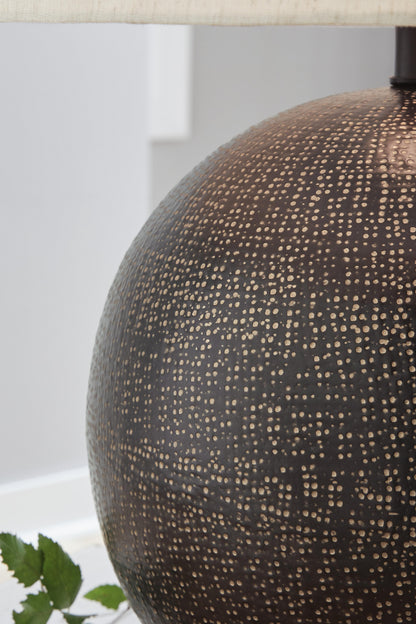 Hambell Table Lamps (Set of 2) - L207434X2 - finish or detail (supplier image 3)
