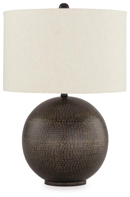 Hambell Table Lamps (Set of 2) - L207434X2 - product view or room setting; set of 2; individual included-item views (supplier image 7)