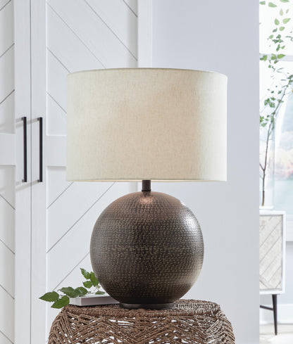 Hambell Table Lamps (Set of 2) - L207434X2 - product view or room setting; set of 2; individual included-item views (supplier image 1)
