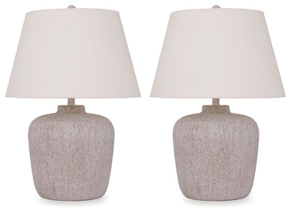 Danry Table Lamps (Set of 2) - L207454X2 - product view or room setting; set of 2; individual included-item views (supplier image 2)