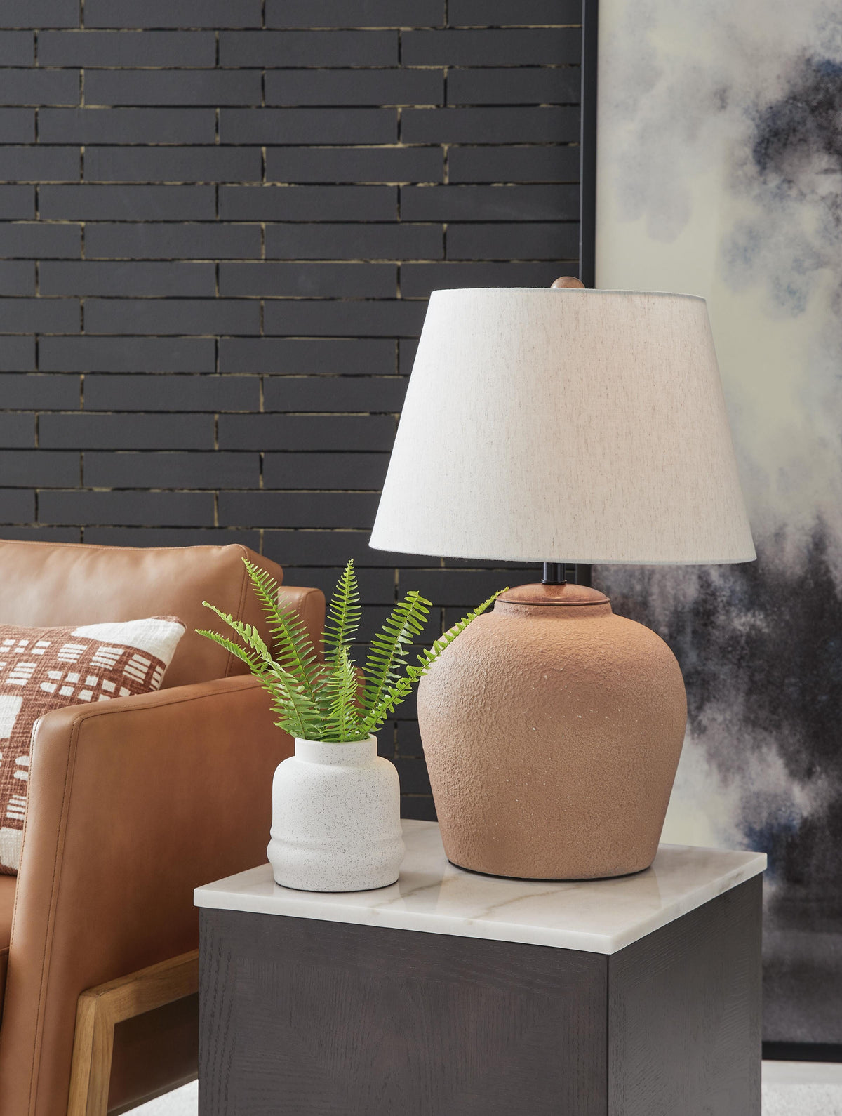 Scantor Table Lamps (Set of 2) - L207464X2 - product view or room setting; set of 2; individual included-item views (supplier image 1)
