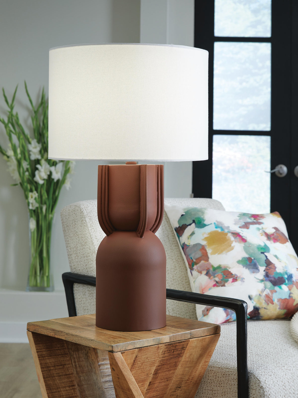 Rowandale Table Lamp - L207534 - product view or room setting; only table lamp included (supplier image 2)