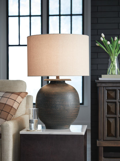 Carlenbury Table Lamp - L207574 - product view or room setting; only table lamp included (supplier image 2)