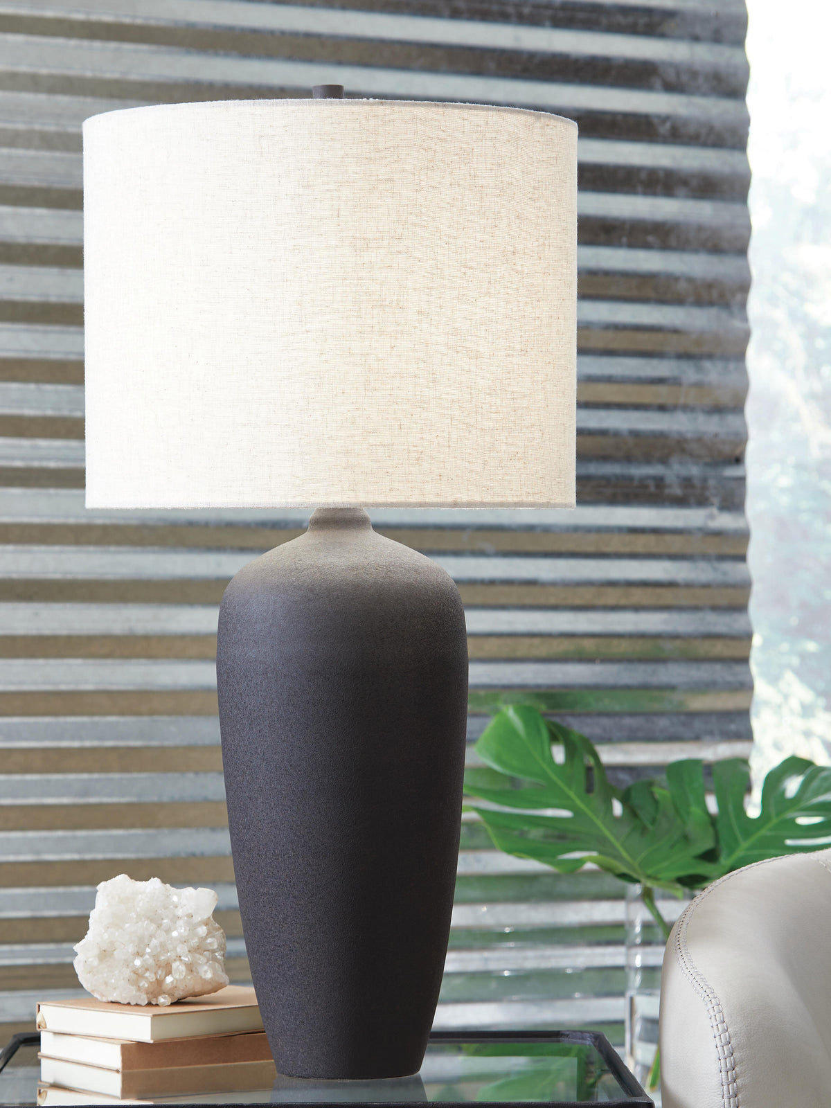 Ryenburg Table Lamp - L207584 - product view or room setting; only table lamp included (supplier image 2)