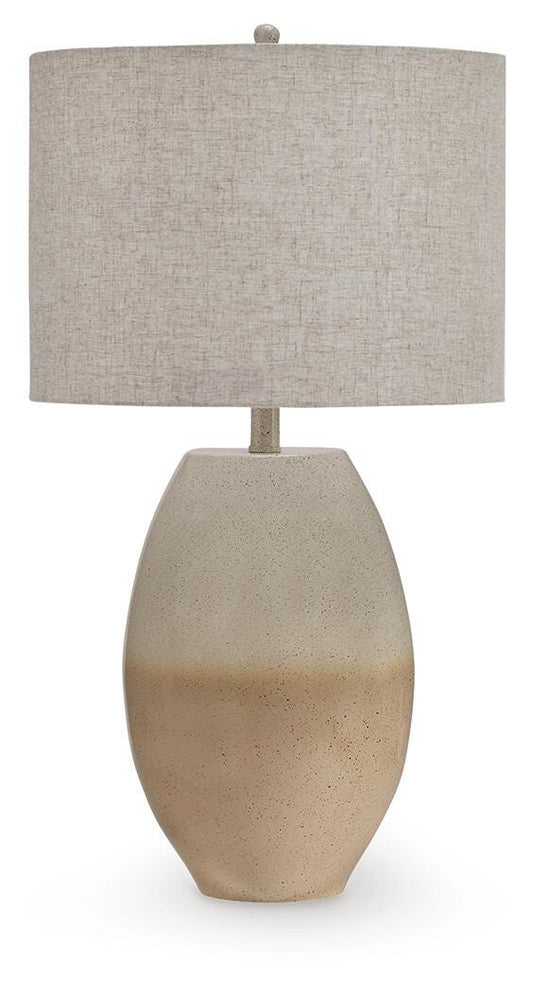 Linas Table Lamp - L207594 - product view or room setting; only table lamp included (supplier image 1)