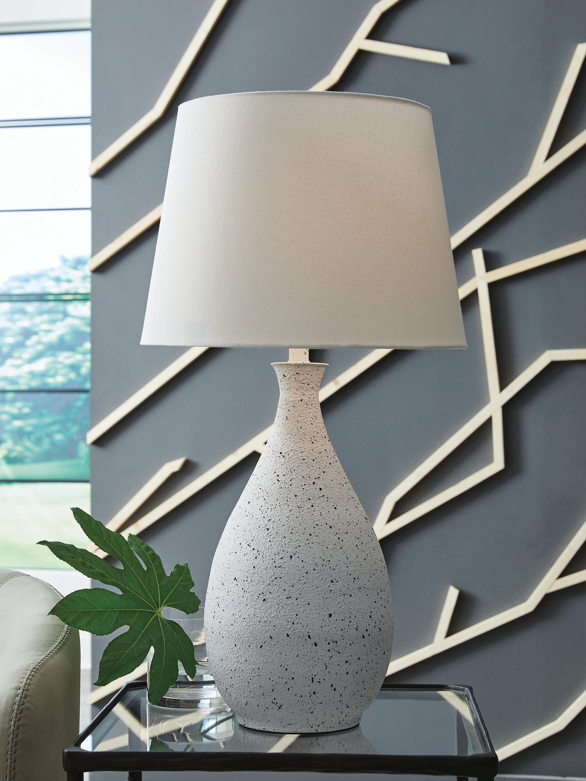 Wyattford Table Lamp - L207614 - product view or room setting; only table lamp included (supplier image 2)