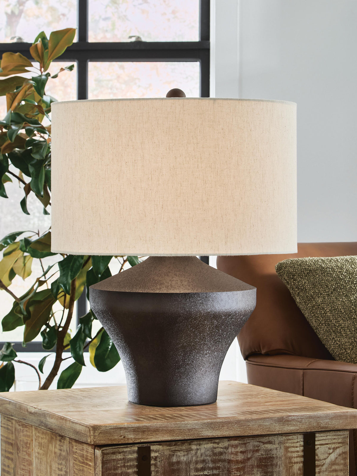 Dolanham Table Lamp - L207674 - product view or room setting; only table lamp included (supplier image 2)