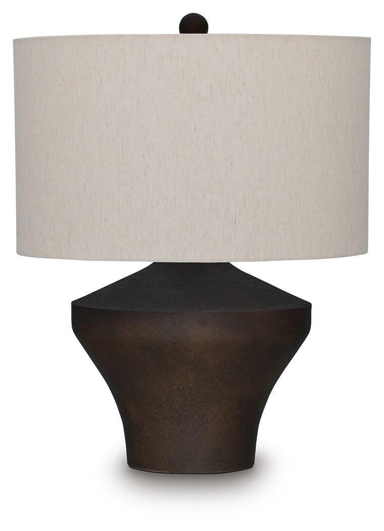 Dolanham Table Lamp - L207674 - product view or room setting; only table lamp included (supplier image 1)