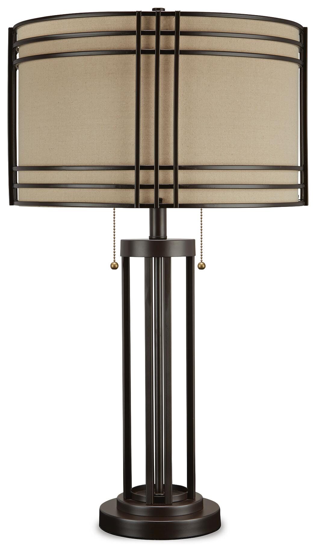 Hanswell Table Lamp - L208294 - product view or room setting; only table lamp included (supplier image 1)