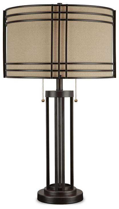 Hanswell Table Lamp - L208294 - product view or room setting; only table lamp included (supplier image 1)