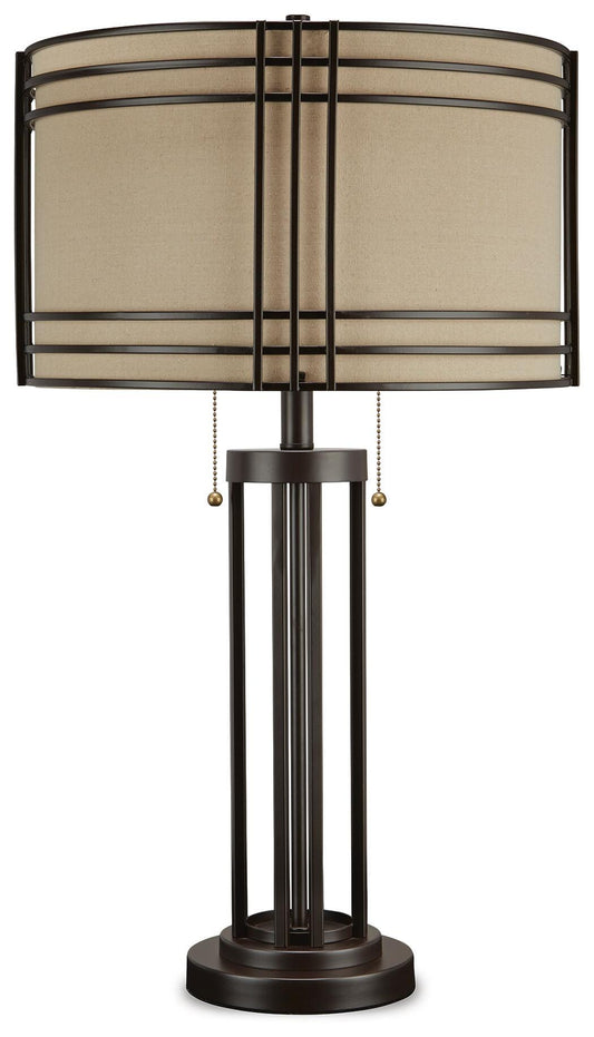 Hanswell Table Lamp - L208294 - product view or room setting; only table lamp included (supplier image 1)