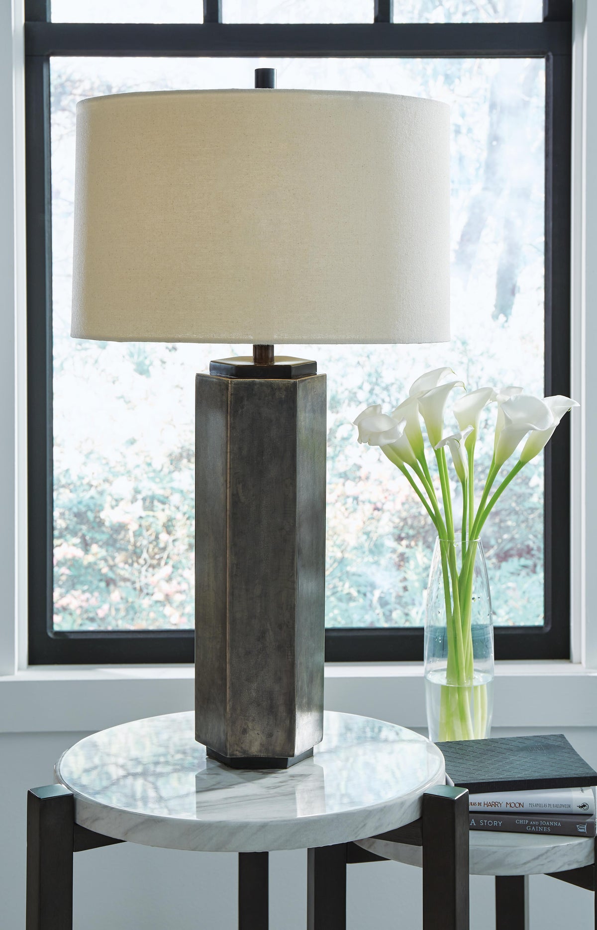 Dirkton Table Lamps (Set of 2) - L208324X2 - product view or room setting; set of 2; individual included-item views (supplier image 3)