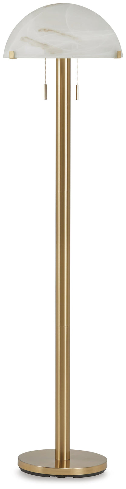 Tobbinsen Floor Lamp - L208421 - product view or room setting; only floor lamp included (supplier image 1)