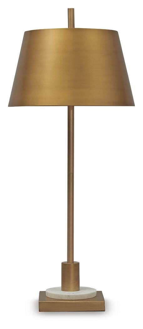 Fritzburn Table Lamp - L208444 - product view or room setting; only table lamp included (supplier image 1)