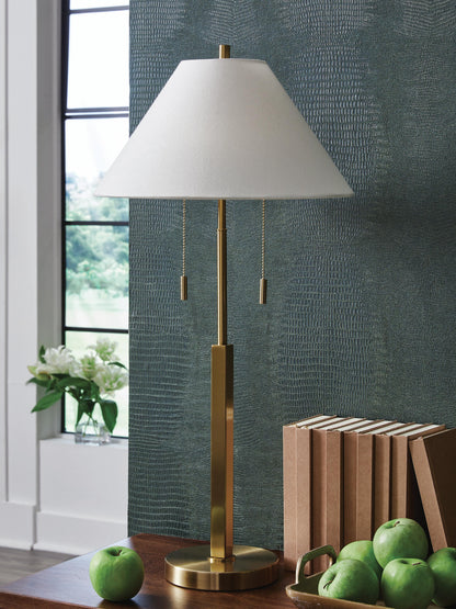 Haigwood Table Lamp - L208474 - product view or room setting; only table lamp included (supplier image 2)
