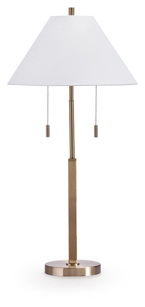 Haigwood Table Lamp - L208474 - product view or room setting; only table lamp included (supplier image 1)