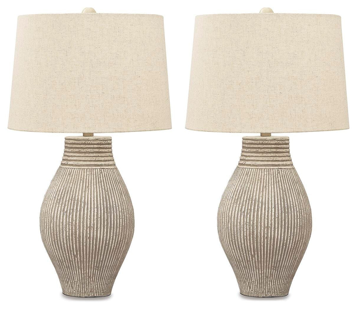 Layal Table Lamps (Set of 2) - L235634X2 - product view or room setting; set of 2; individual included-item views (supplier image 2)