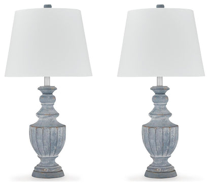 Cylerick Table Lamps (Set of 2) - L235714X2 - product view or room setting; set of 2; individual included-item views (supplier image 2)