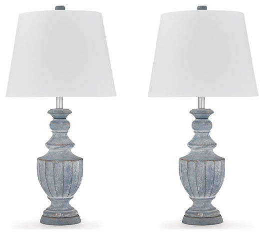 Cylerick Table Lamps (Set of 2) - L235714X2 - product view or room setting; set of 2; individual included-item views (supplier image 2)