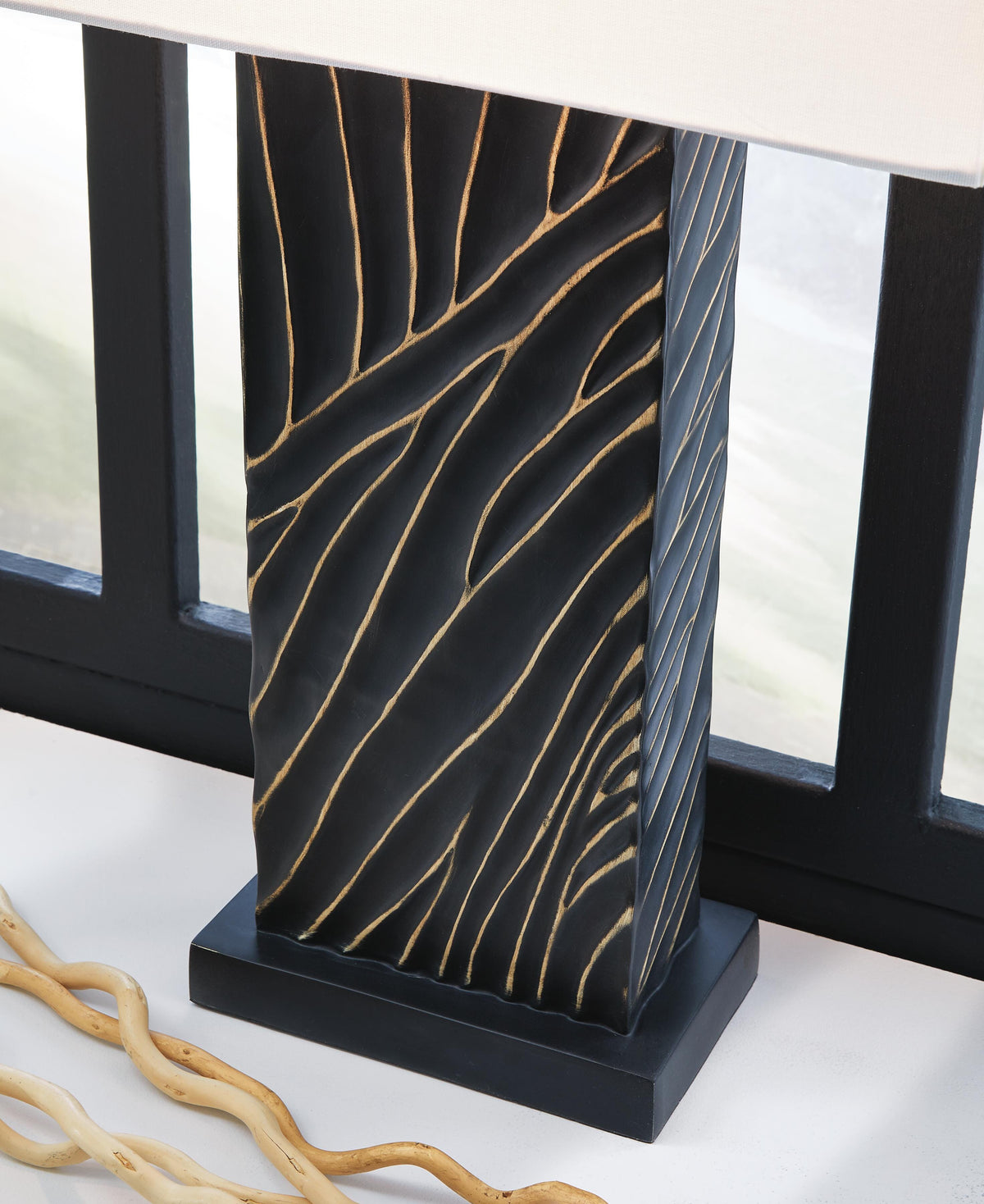 Bartlen Table Lamps (Set of 2) - L235774X2 - finish or detail (supplier image 5)
