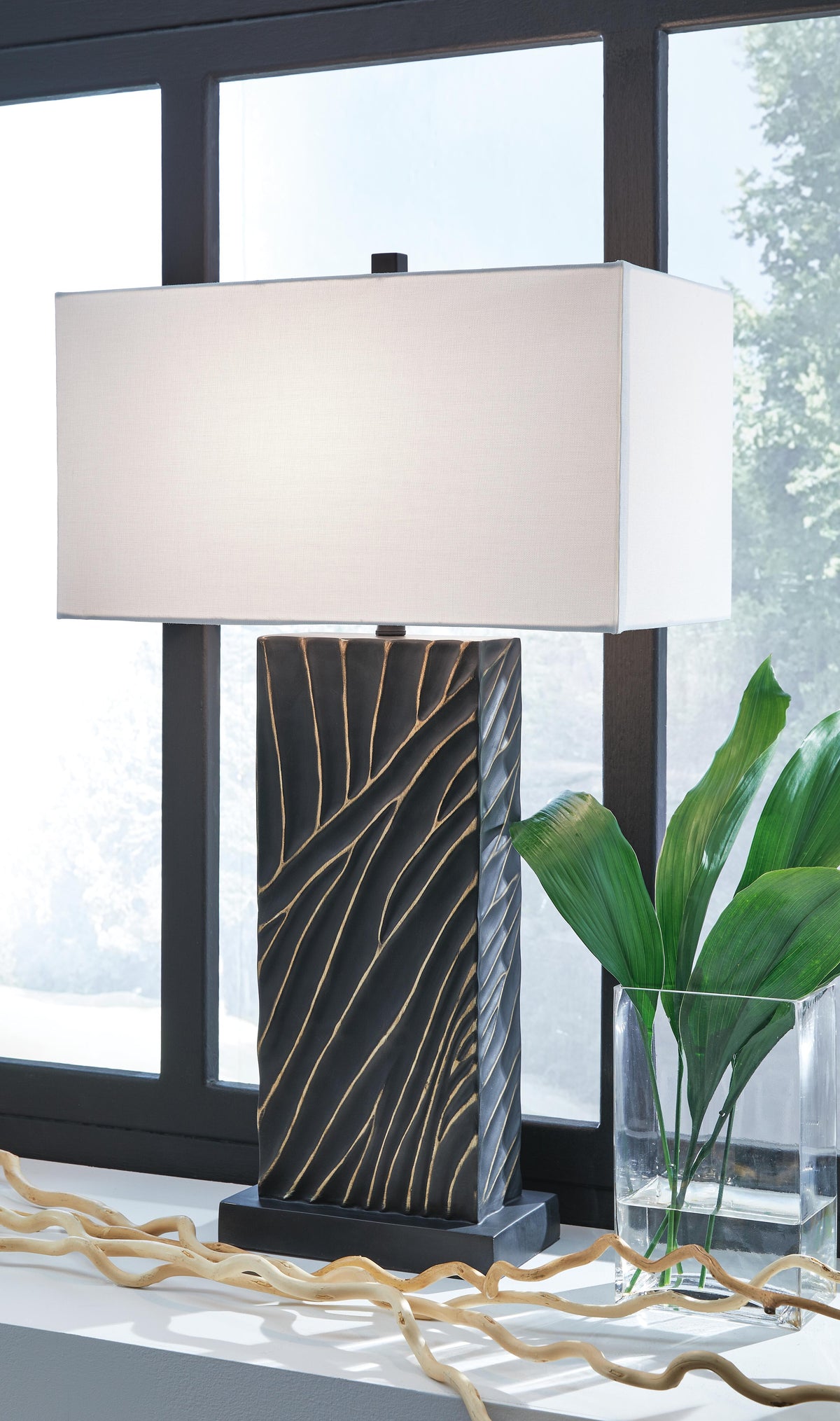 Bartlen Table Lamps (Set of 2) - L235774X2 - product view or room setting; set of 2; individual included-item views (supplier image 1)