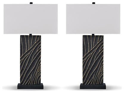 Bartlen Table Lamps (Set of 2) - L235774X2 - product view or room setting; set of 2; individual included-item views (supplier image 2)