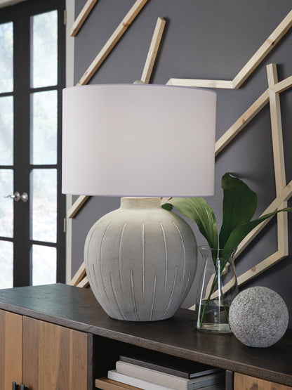 Calbert Table Lamp - L235824 - product view or room setting; only table lamp included (supplier image 2)