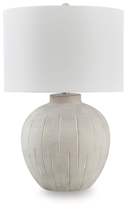 Calbert Table Lamp - L235824 - product view or room setting; only table lamp included (supplier image 1)