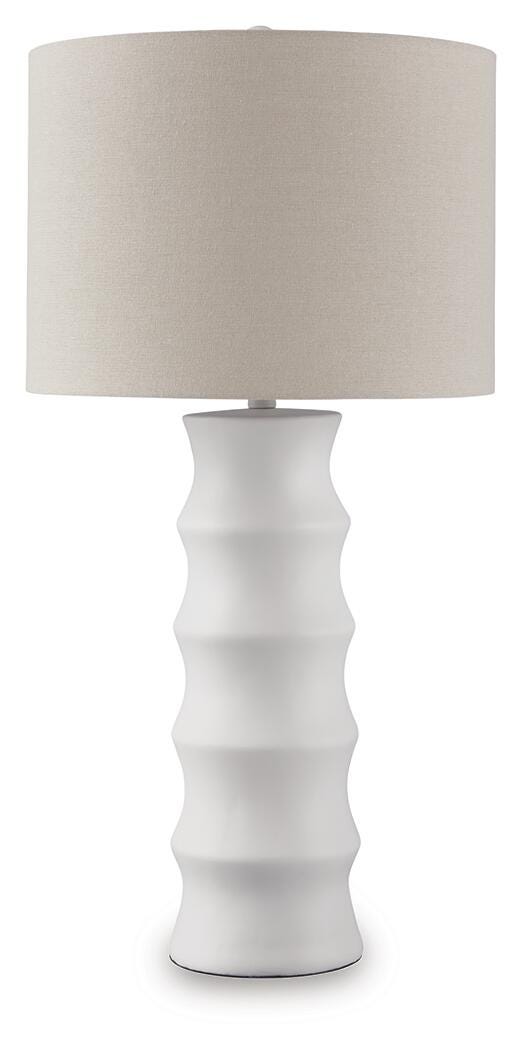 Veraleigh Table Lamp - L235854 - product view or room setting; only table lamp included (supplier image 1)