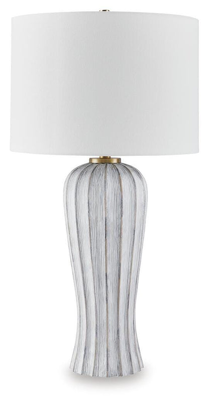 Lanwell Table Lamp - L235894 - product view or room setting; only table lamp included (supplier image 1)
