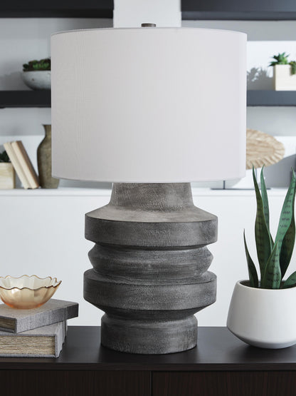 Wahida Table Lamp - L235914 - product view or room setting; only table lamp included (supplier image 2)