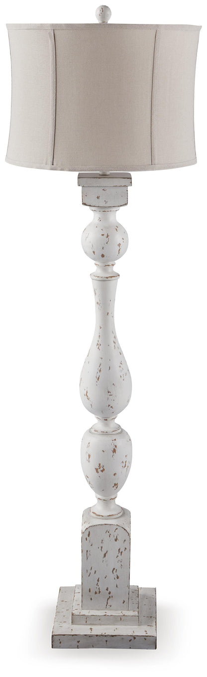 Madsbrook Floor Lamp - L235921 - product view or room setting; only floor lamp included (supplier image 1)