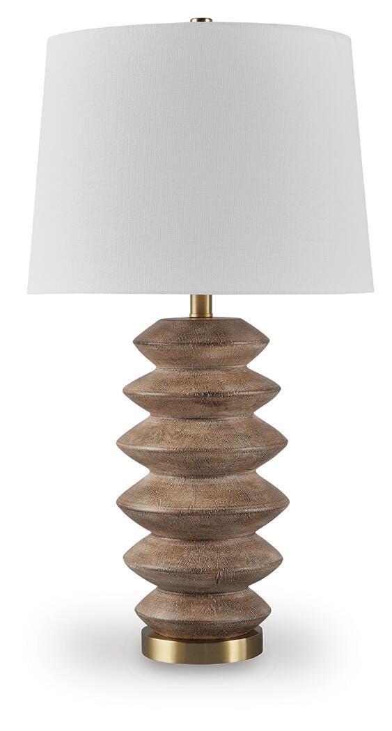 Jyllyard Table Lamp - L235944 - product view or room setting; only table lamp included (supplier image 1)